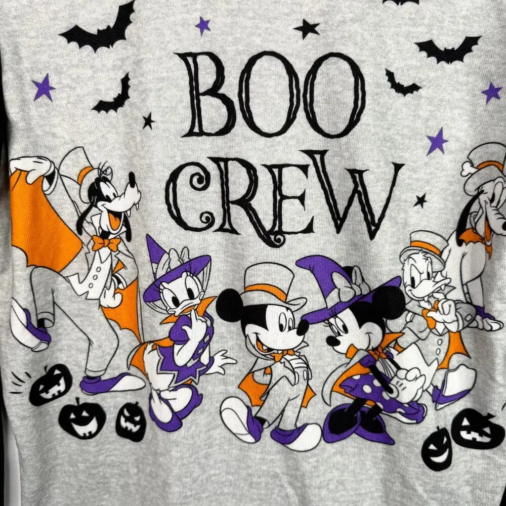 Disney Boo Crew Halloween Pajama Top XS